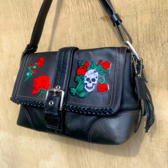 Coach Handbags - COACH Hampton Buckle Flap Bag (Modified)